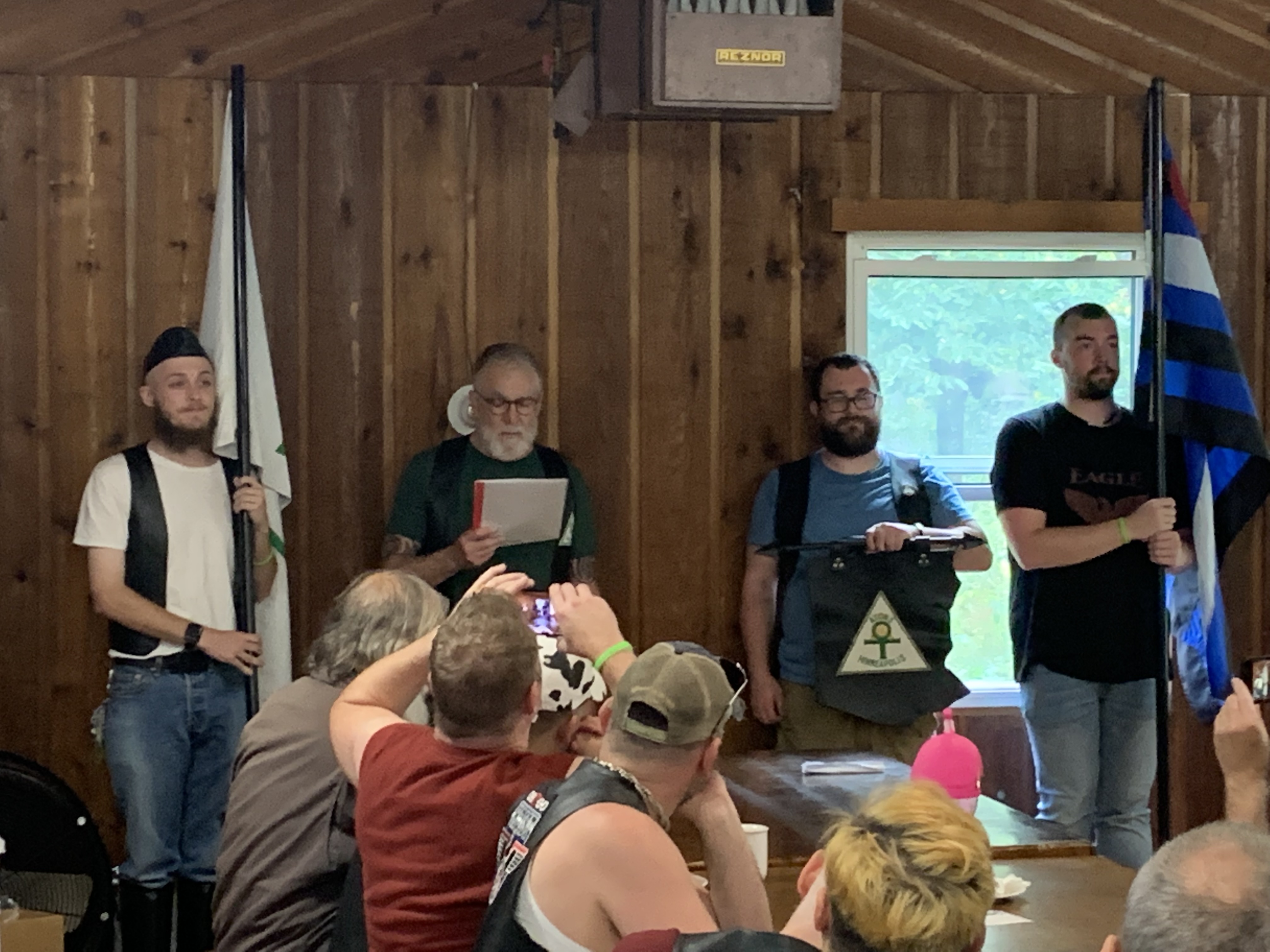 Photo from 3 Part Ceremony from the Atons 50th Anniversary Run