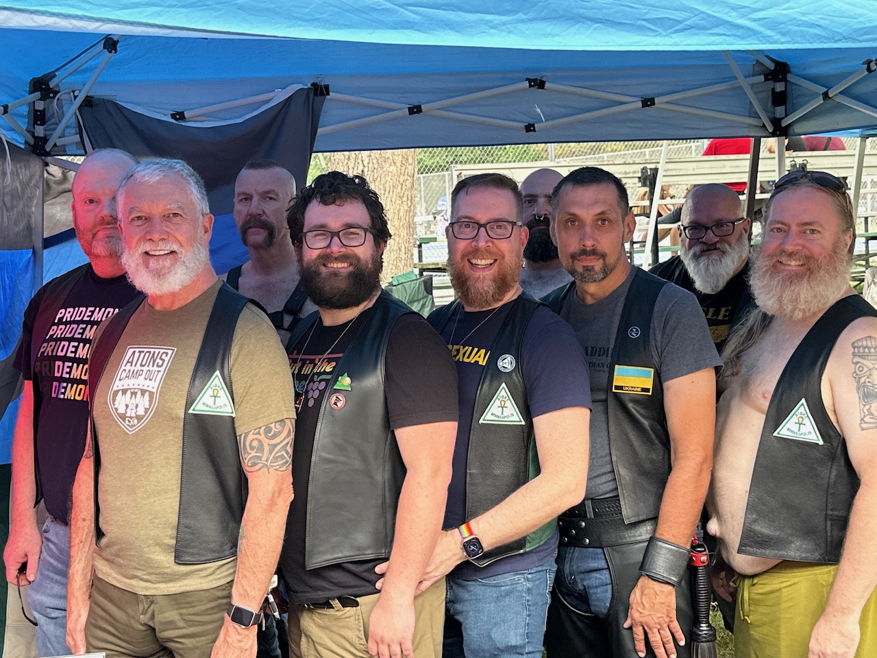 Atons members at TC Pride 2023